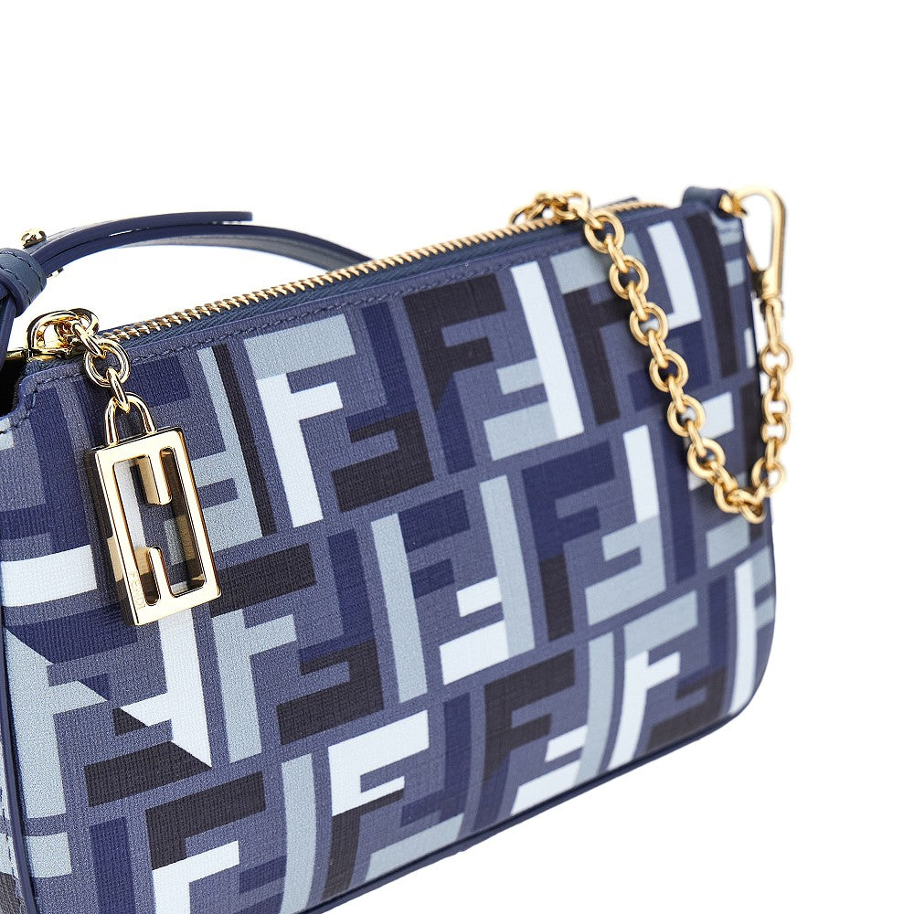 FF coated fabric 'Baguette' pouch