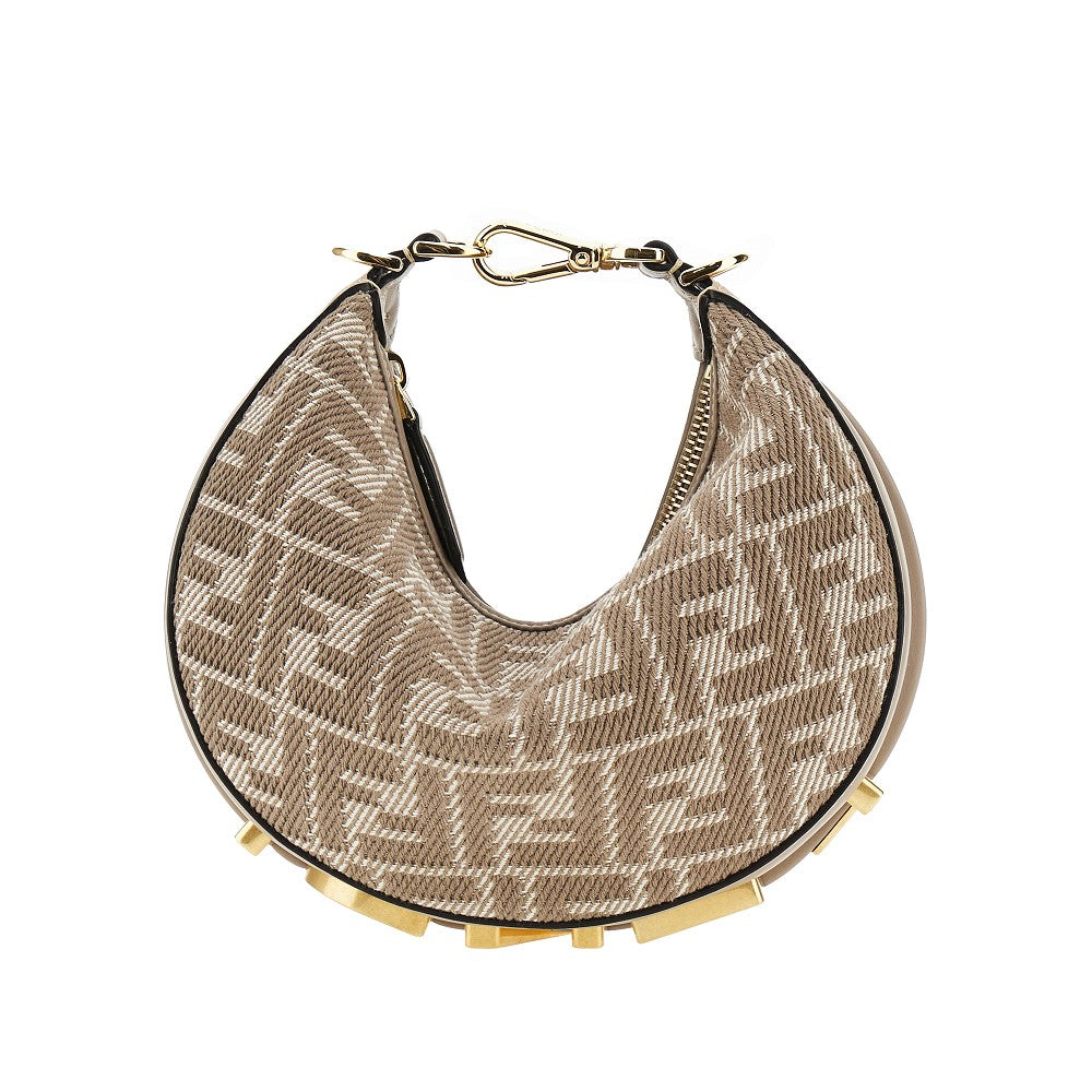 Borsa 'Fendigraphy' mini in in jacquard FF