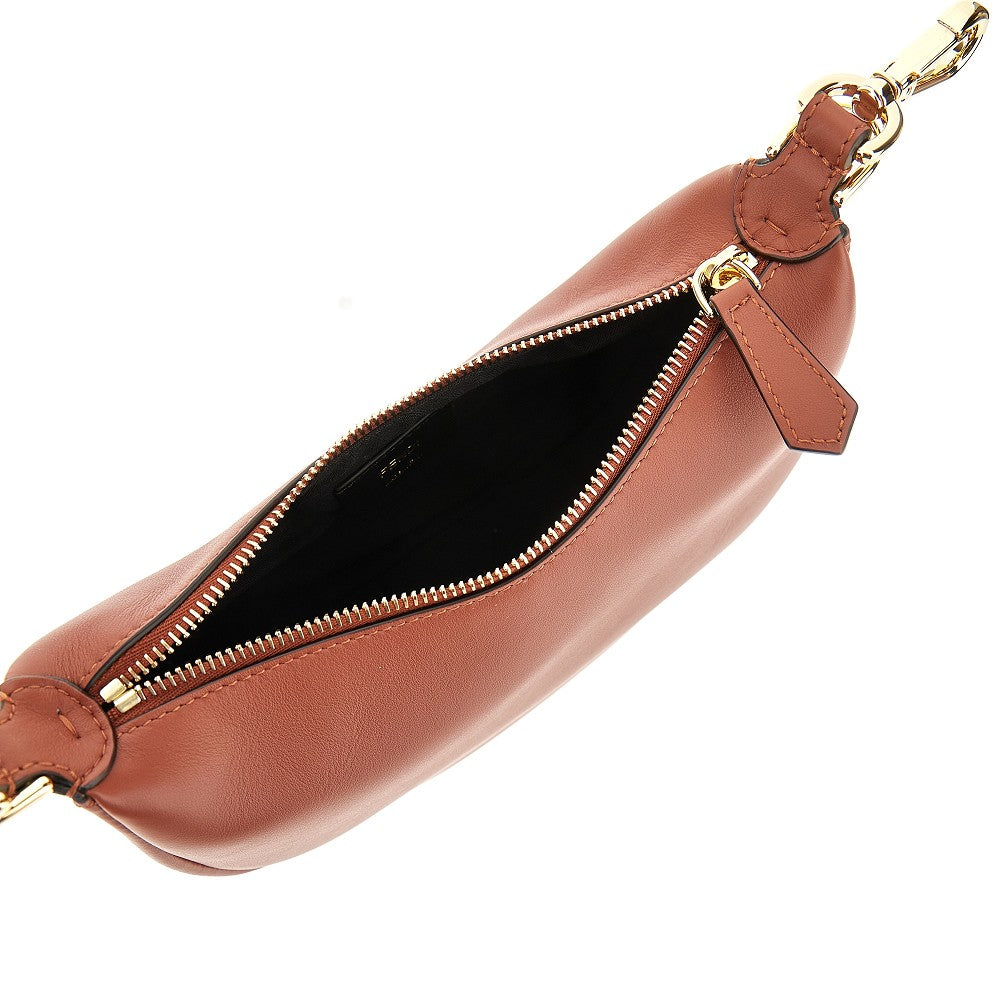 Leather mini 'Fendigraphy' bag
