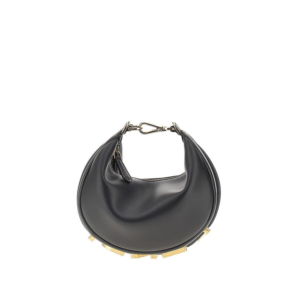 Leather mini 'Fendigraphy' bag