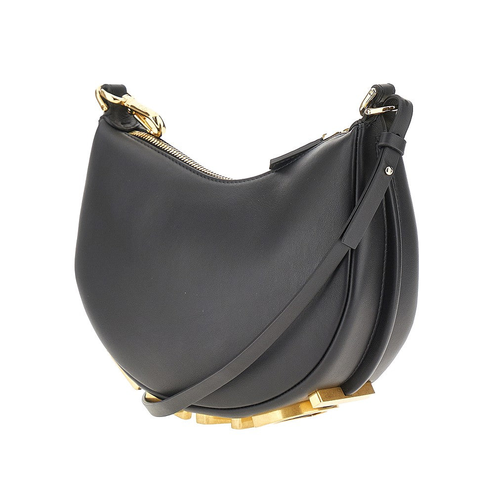 Leather mini 'Fendigraphy' bag