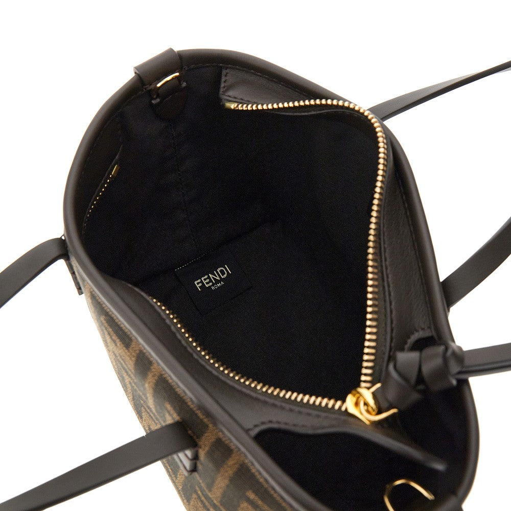 Mini shopping bag 'Roll' in Jacquard FF