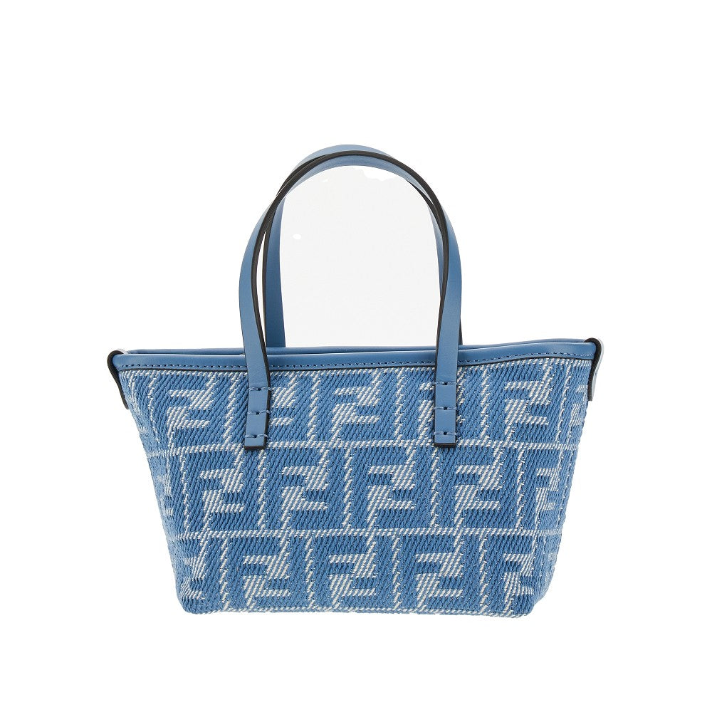 Mini shopping bag 'Roll' in tessuto jacquard