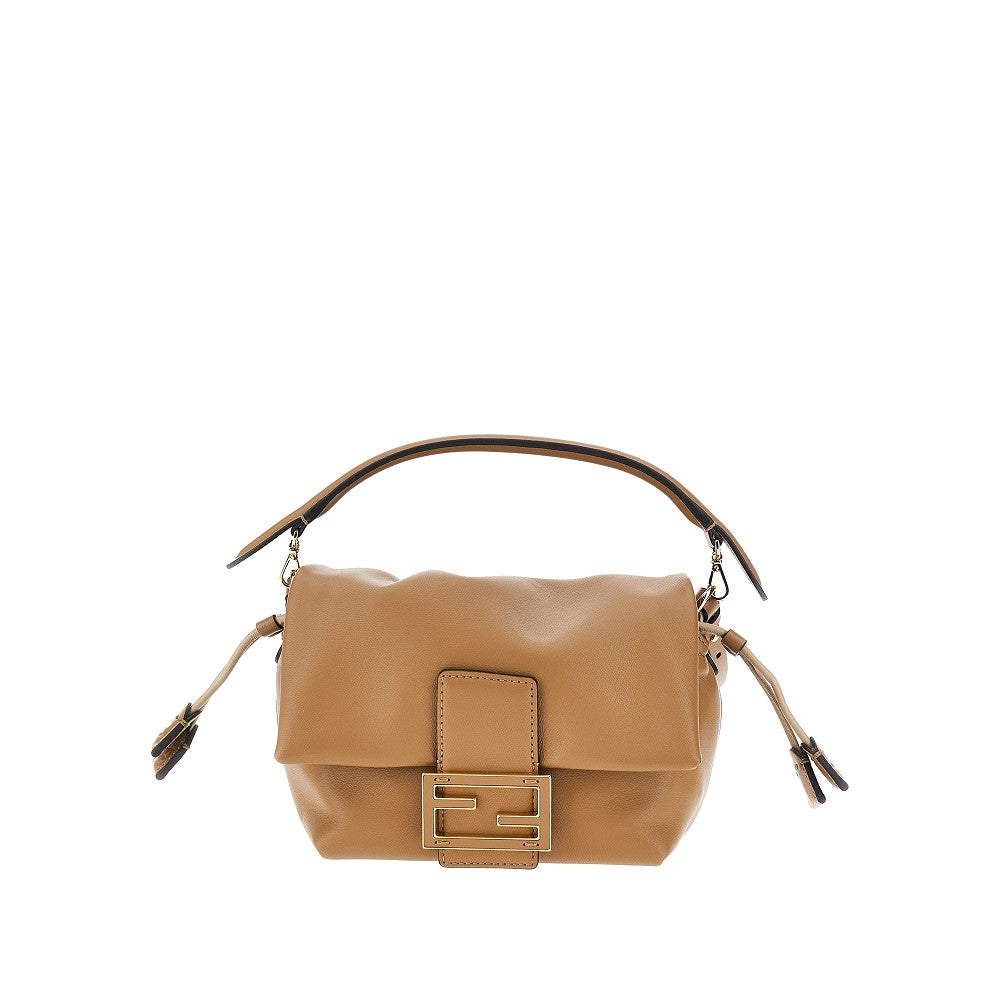 Nappa leather small 'Mamma Baguette' bag
