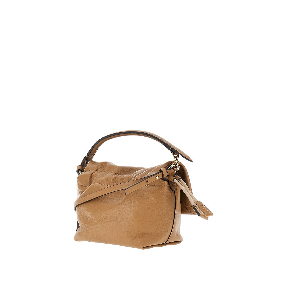 Nappa leather small 'Mamma Baguette' bag