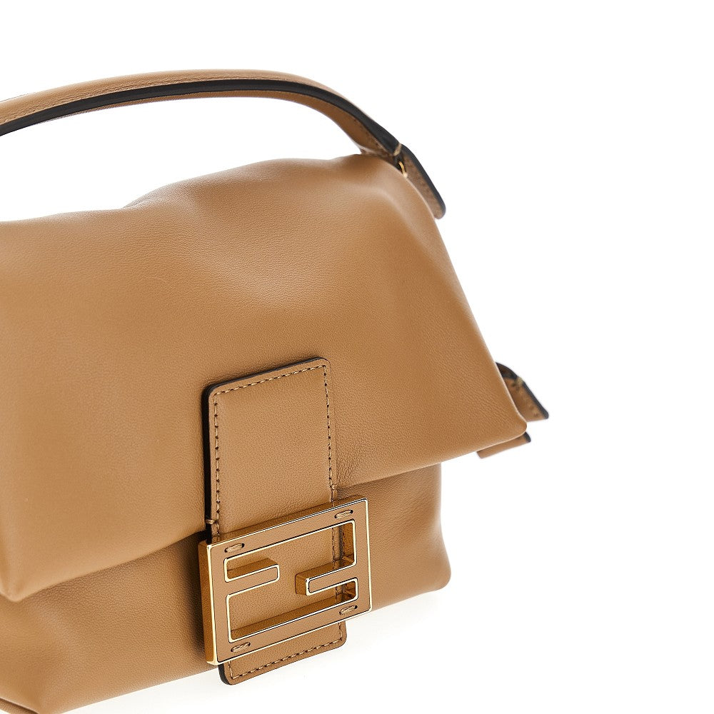 Nappa leather small 'Mamma Baguette' bag