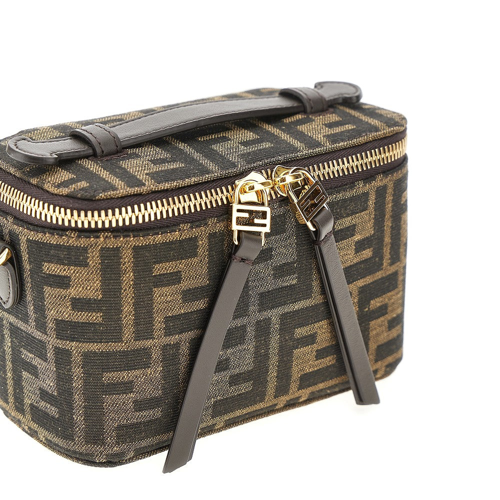 FF jacquard fabric'Vanity' bag