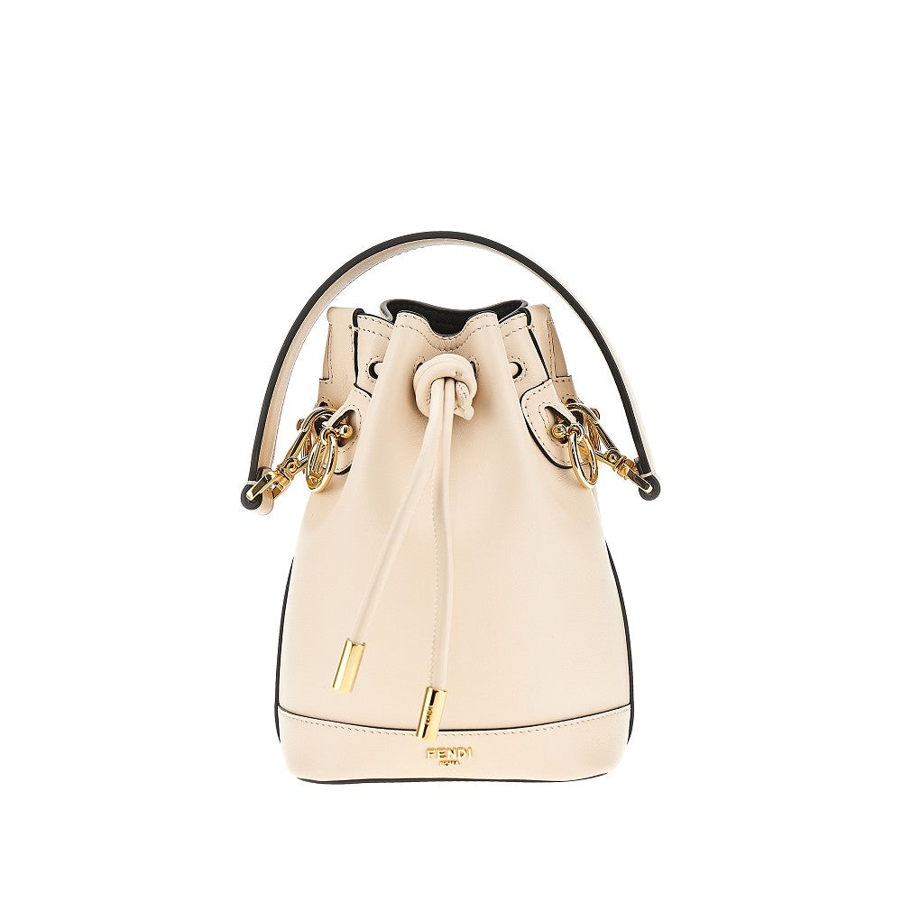 Mini borsa a secchiello 'Mon Tresor' in pelle