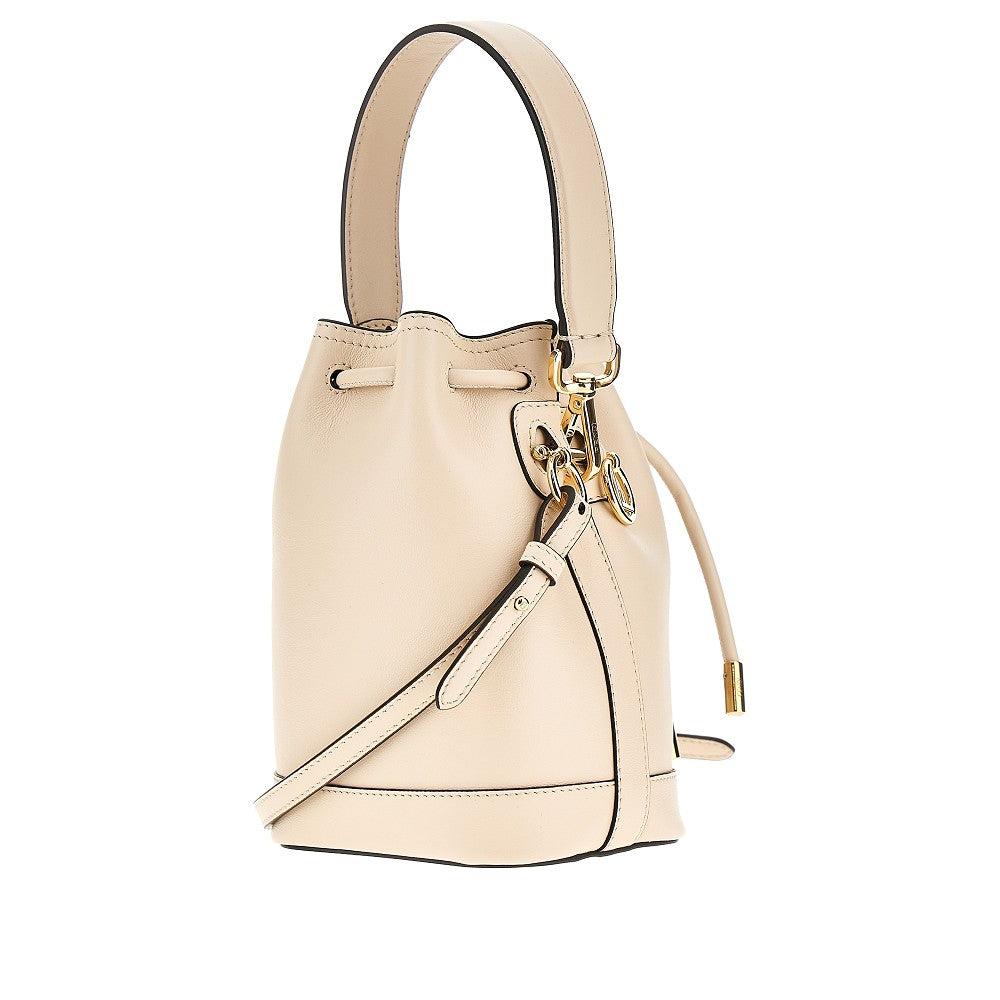 Mini borsa a secchiello 'Mon Tresor' in pelle