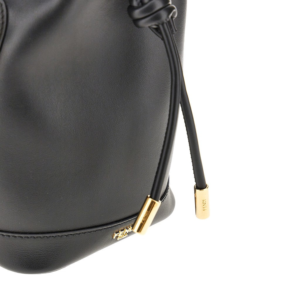 Mini borsa a secchiello 'Mon Tresor' in pelle