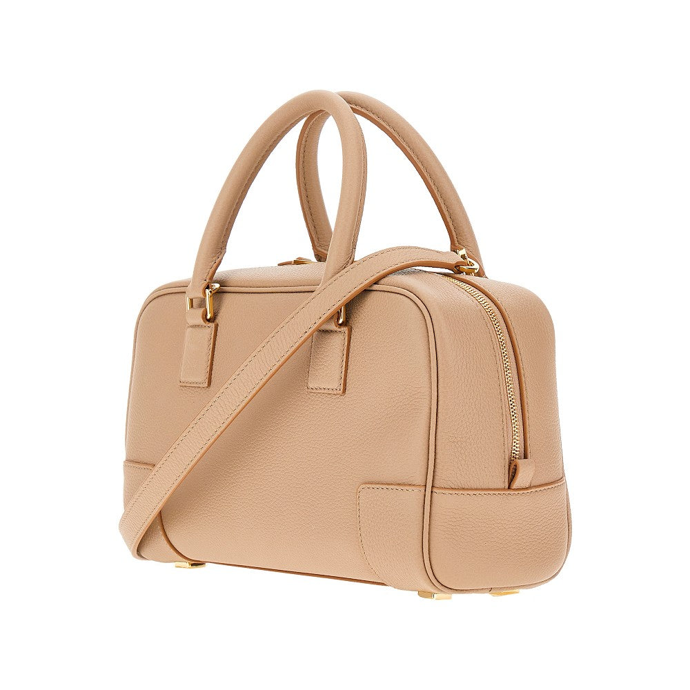 Borsa 'Amazona 23' in pelle granata