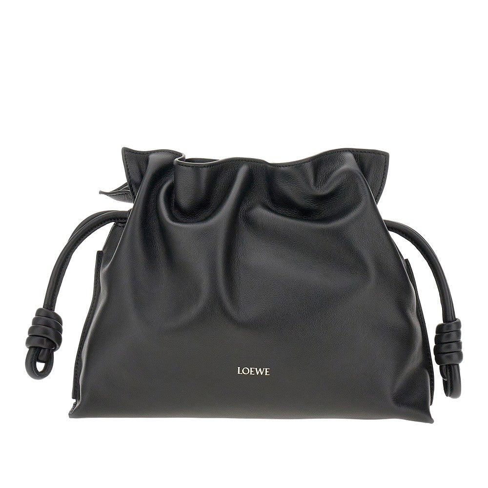 Clutch 'Flamenco' media in nappa