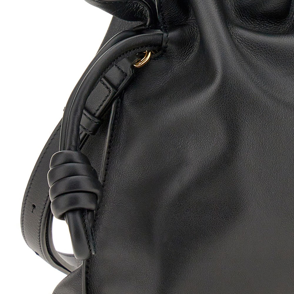 Clutch 'Flamenco' media in nappa
