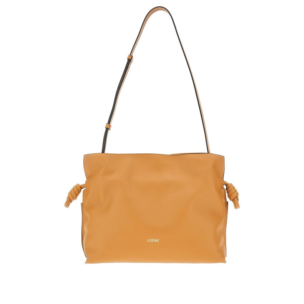 Nappa leather medium 'Flamenco' clutch