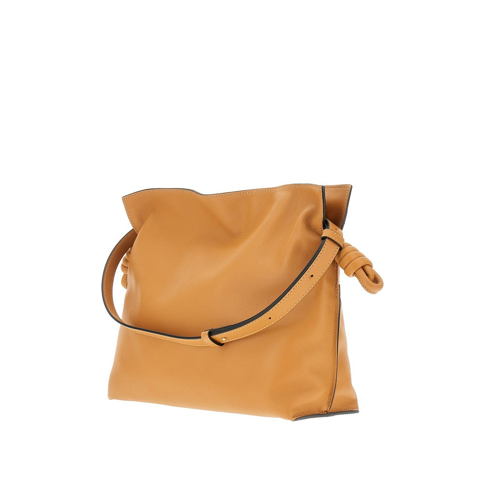 Nappa leather medium 'Flamenco' clutch