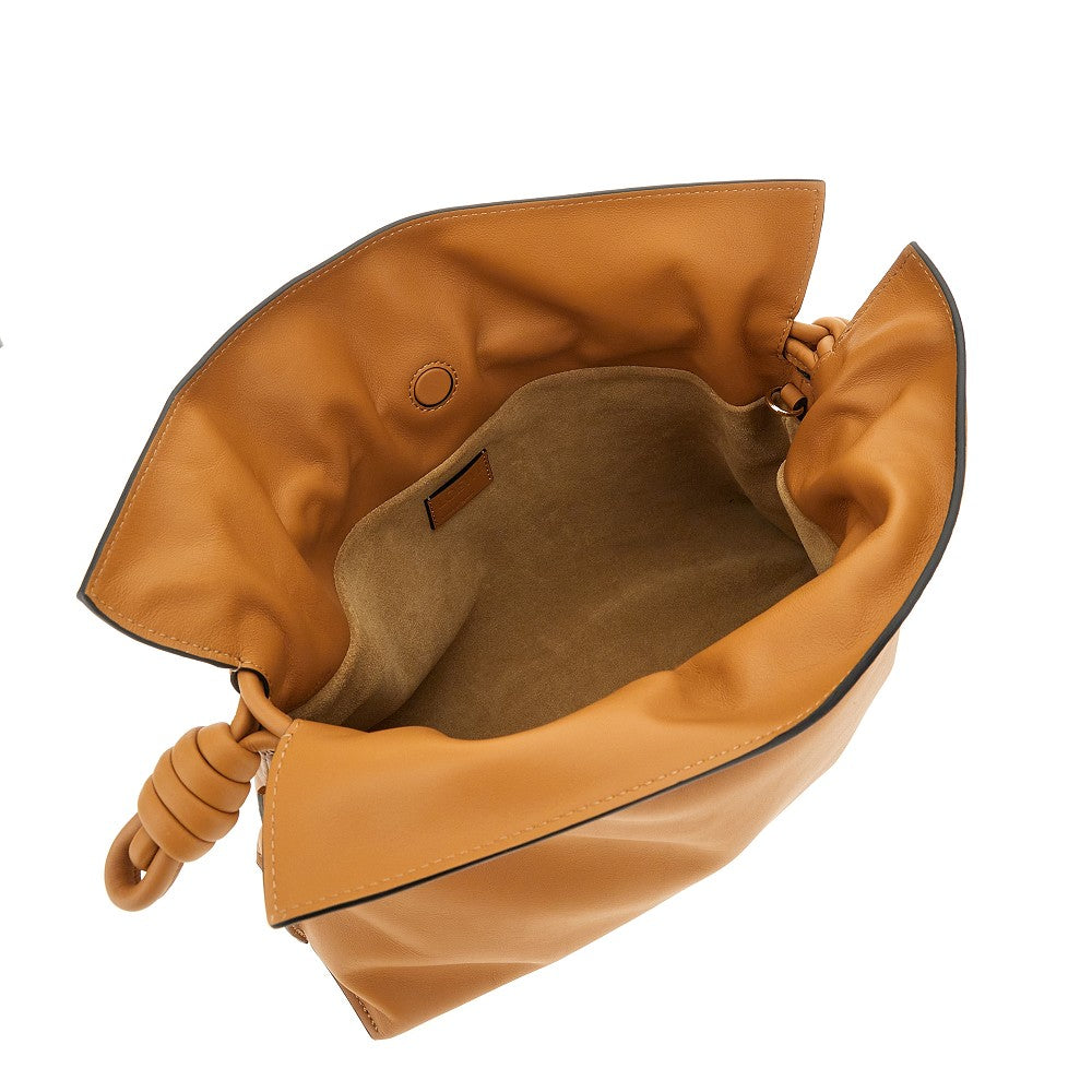 Nappa leather medium 'Flamenco' clutch