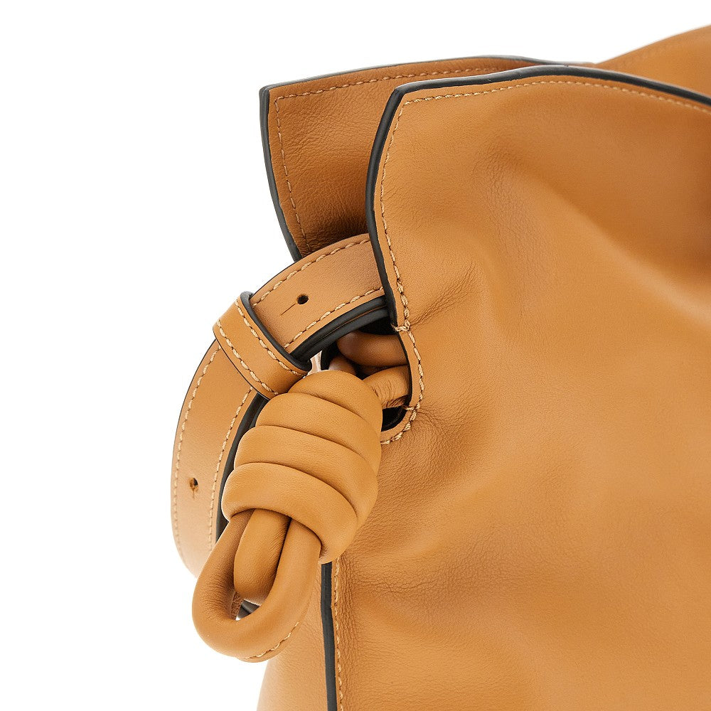 Nappa leather medium 'Flamenco' clutch