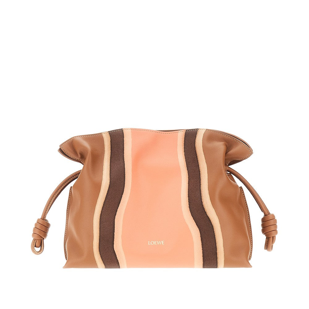 Leather medium 'Flamenco Clutch' bag