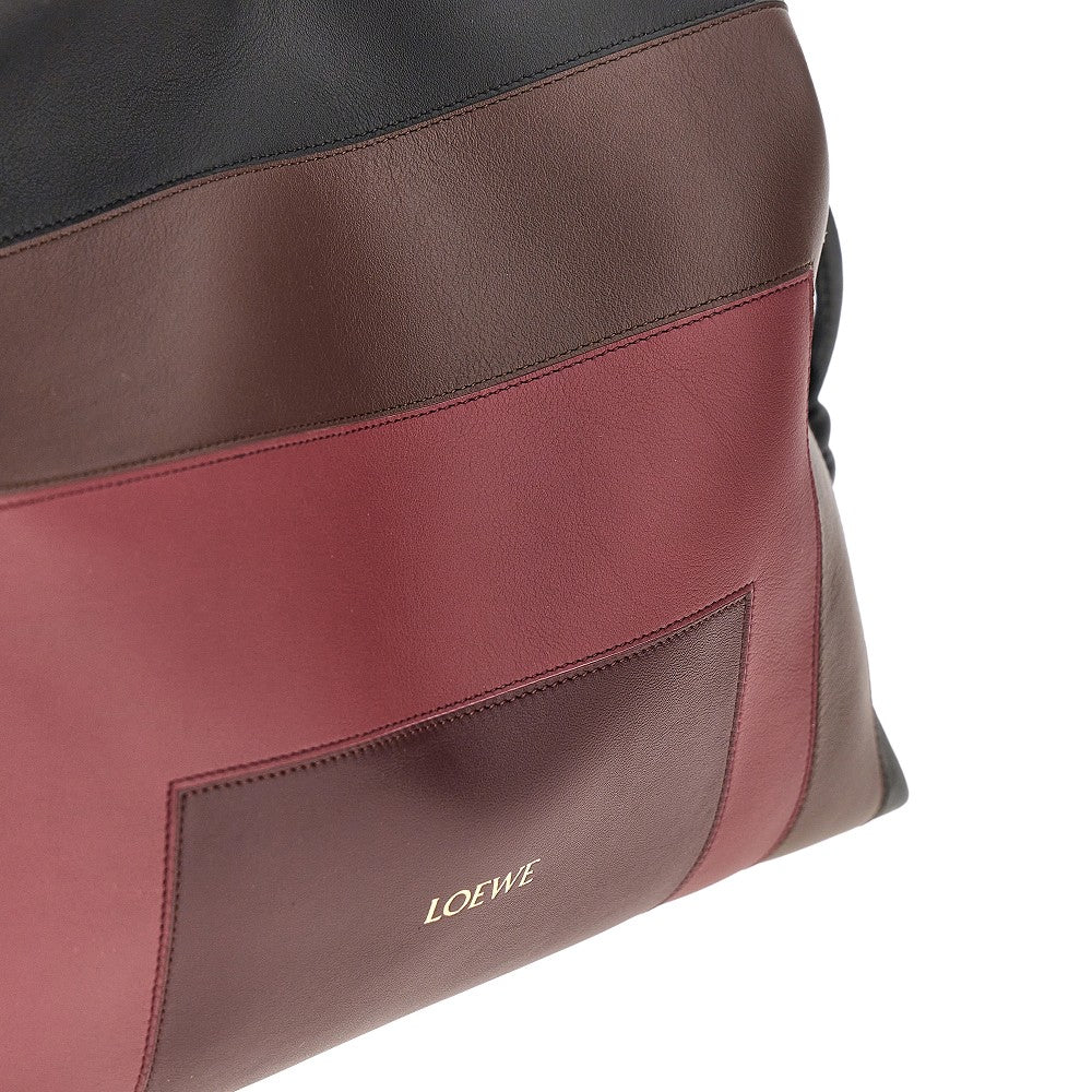 Borsa 'Flamenco Clutch' media in pelle