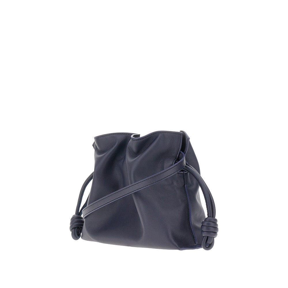 Nappa leather mini 'Flamenco' clutch