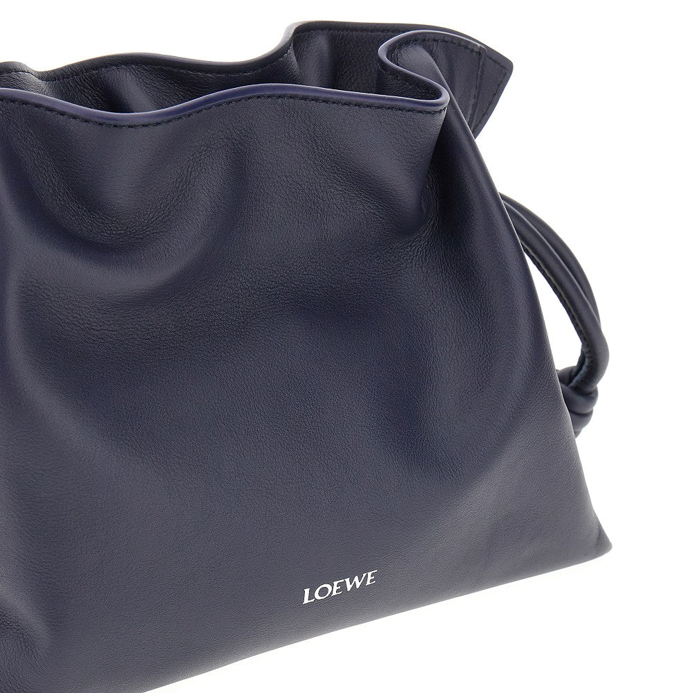 Nappa leather mini 'Flamenco' clutch