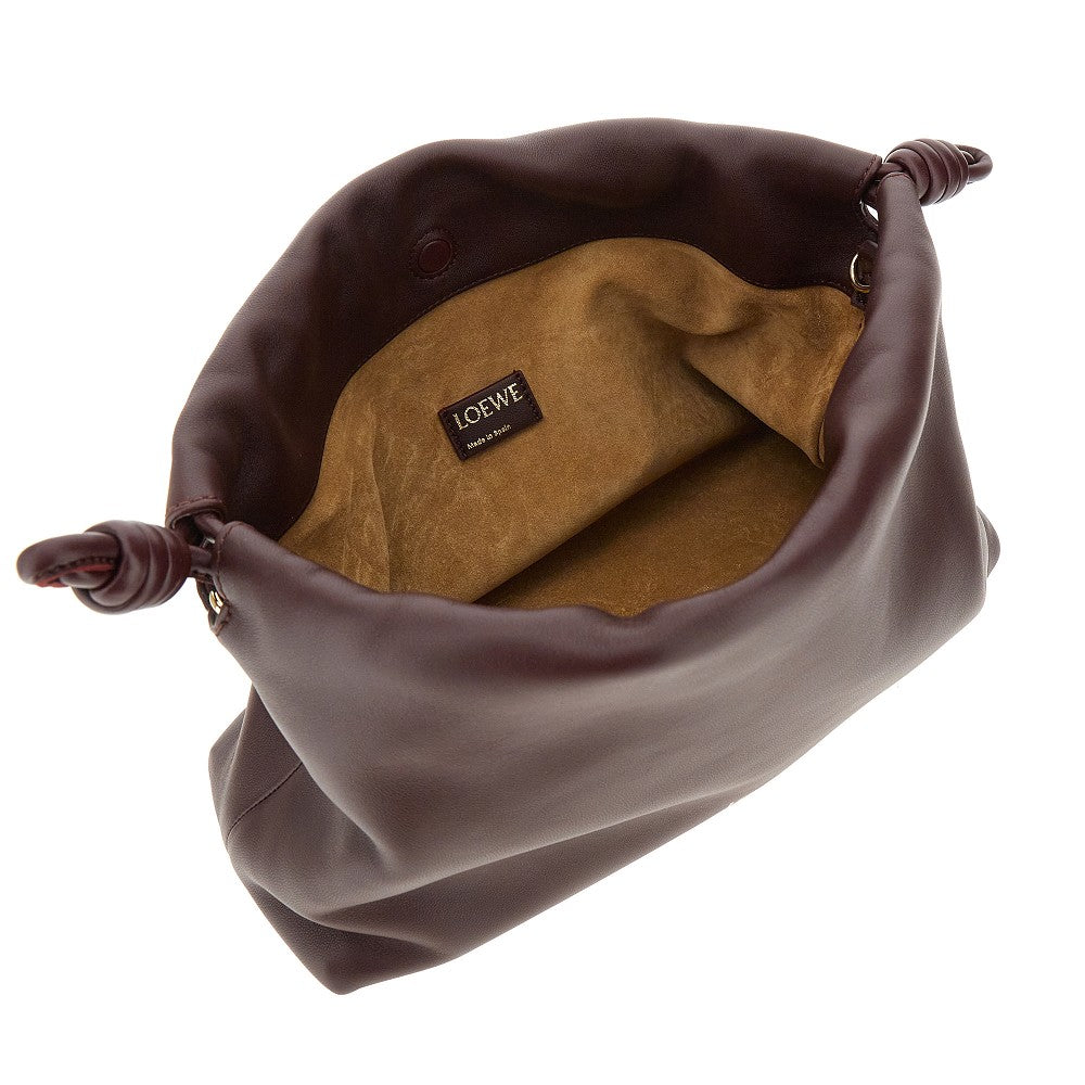 Borsa 'Flamenco' media in nappa