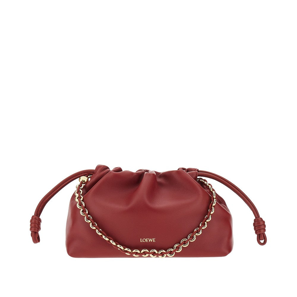 Borsa 'Flamenco' media in nappa