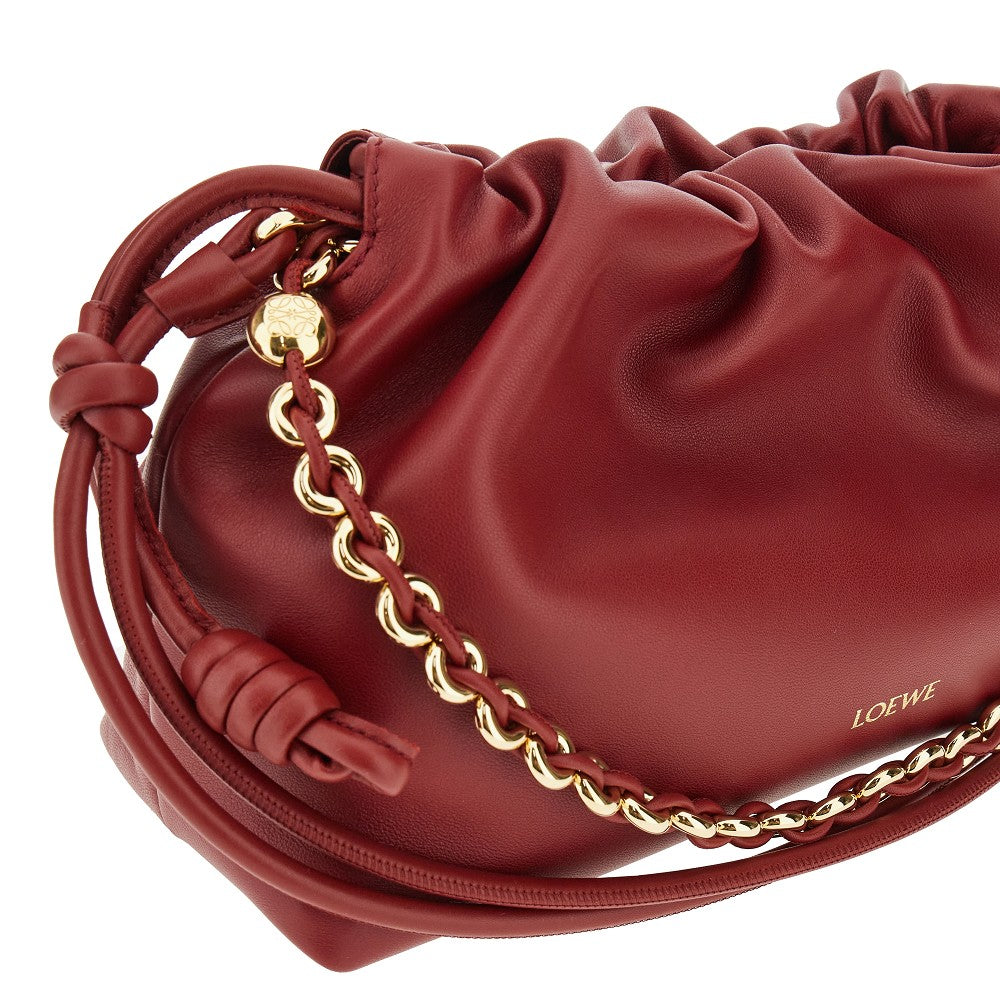 Borsa 'Flamenco' media in nappa