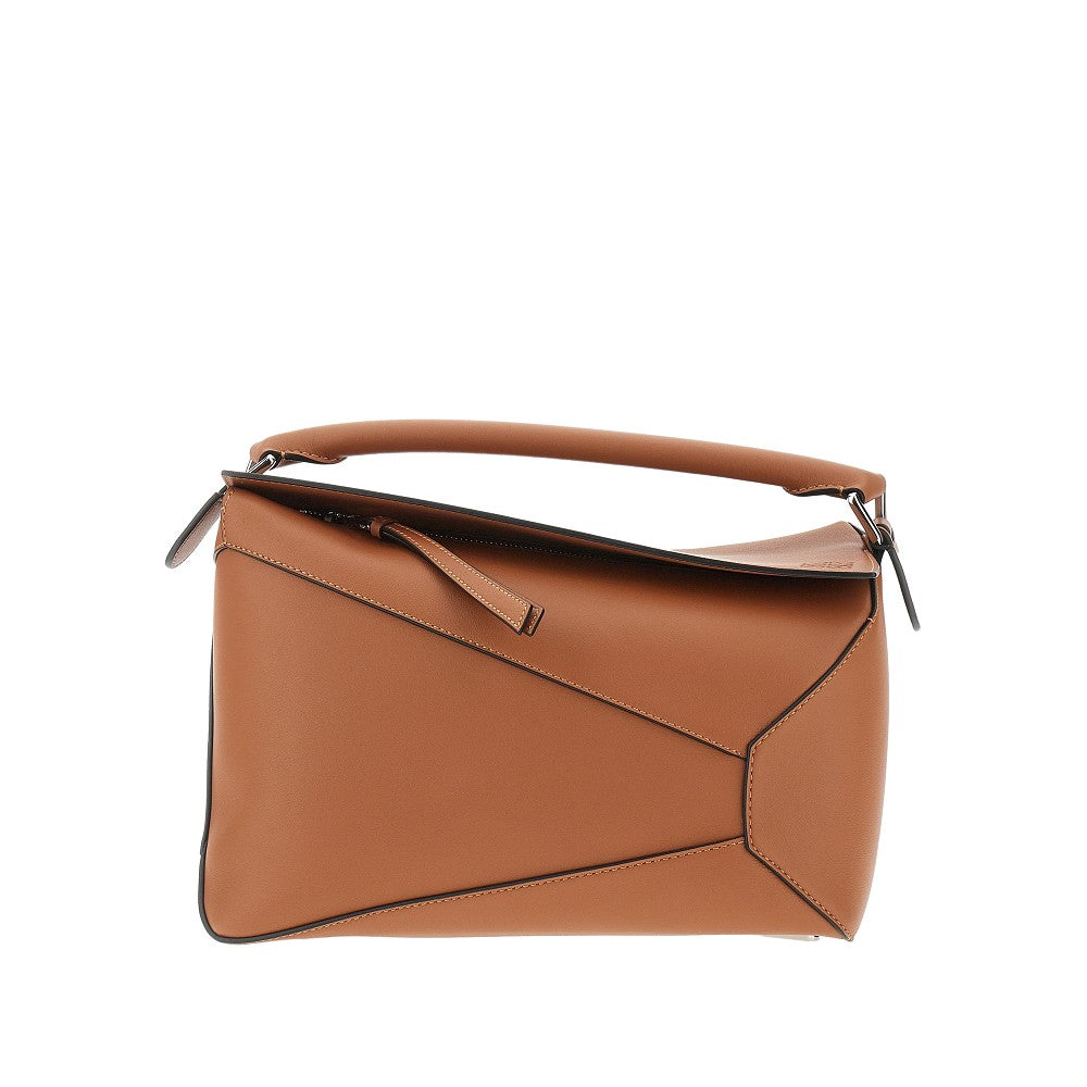 Borsa 'Puzzle Edge' in pelle