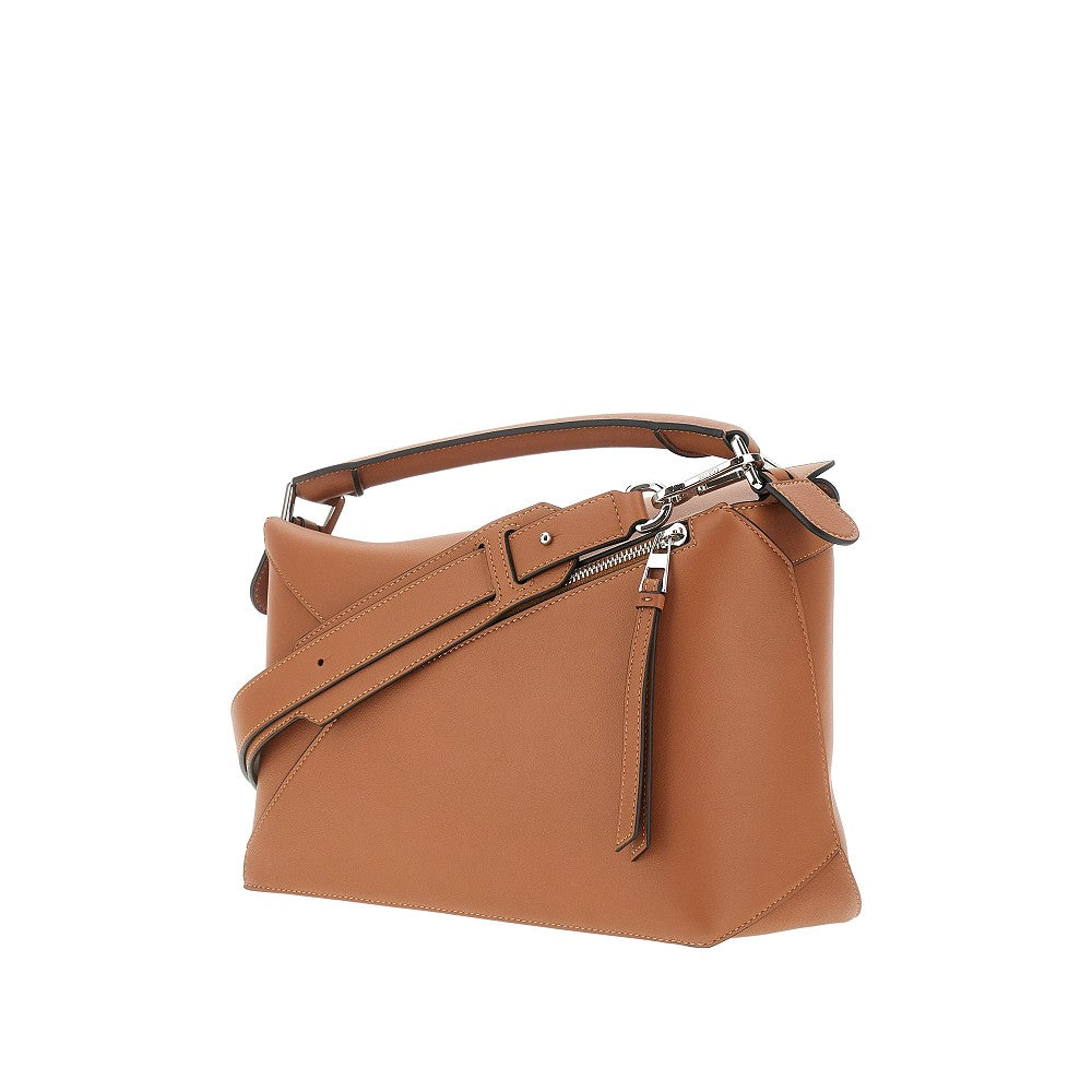 Borsa 'Puzzle Edge' in pelle