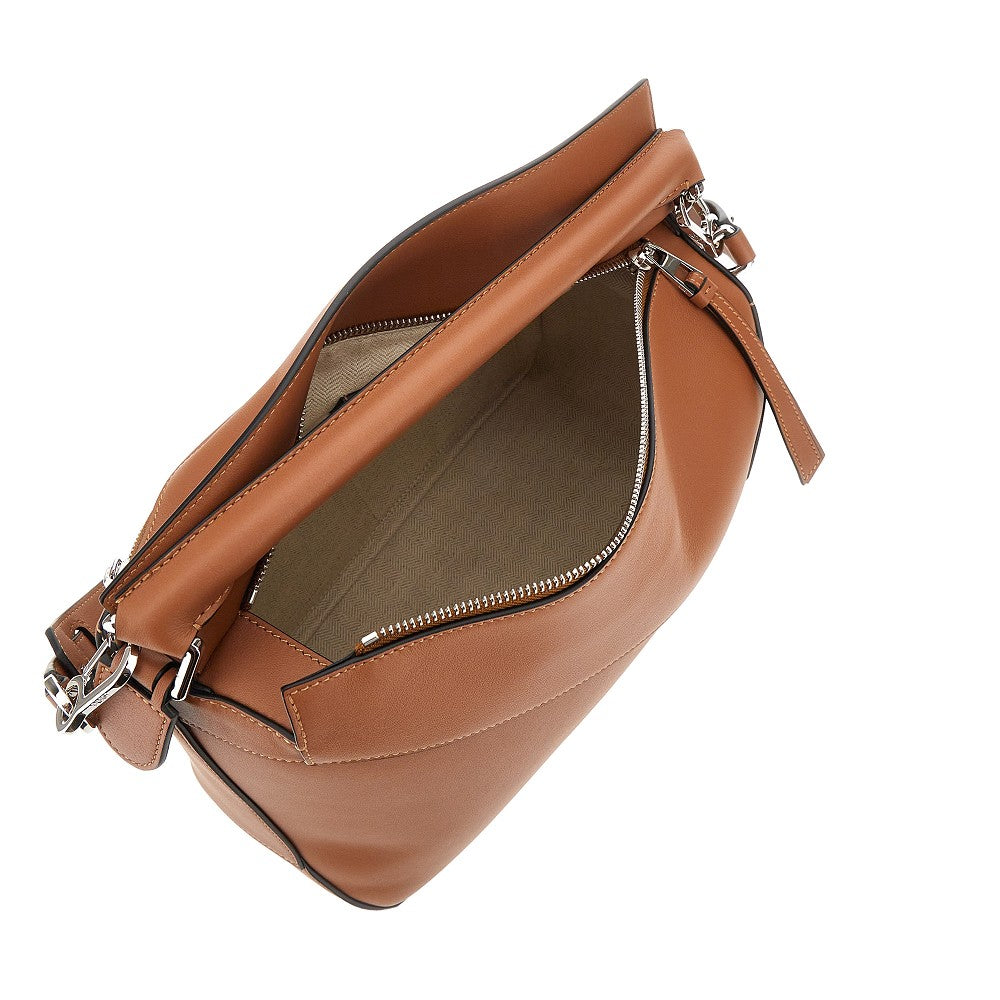 Borsa 'Puzzle Edge' in pelle