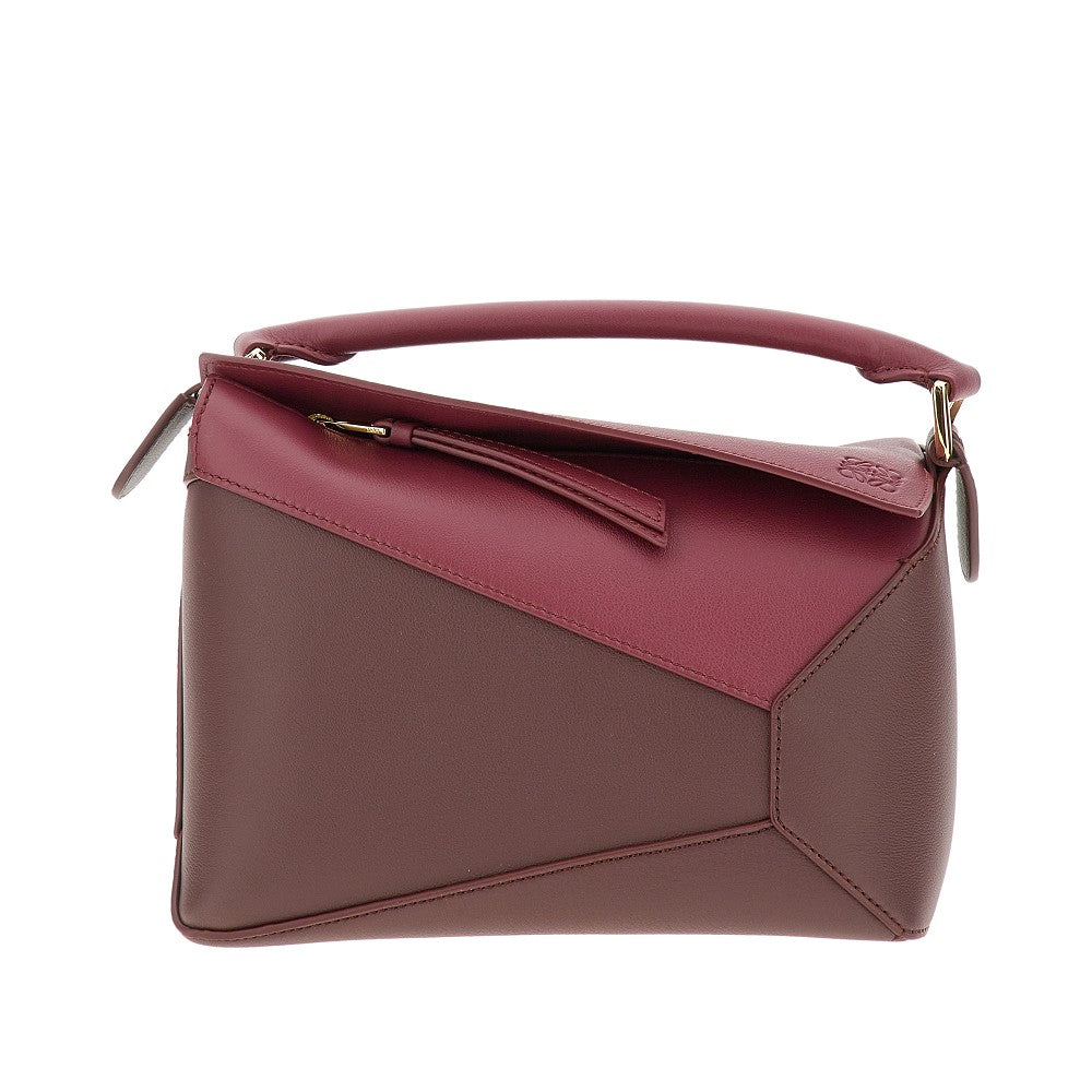 Borsa 'Puzzle Edge' piccola bicolore