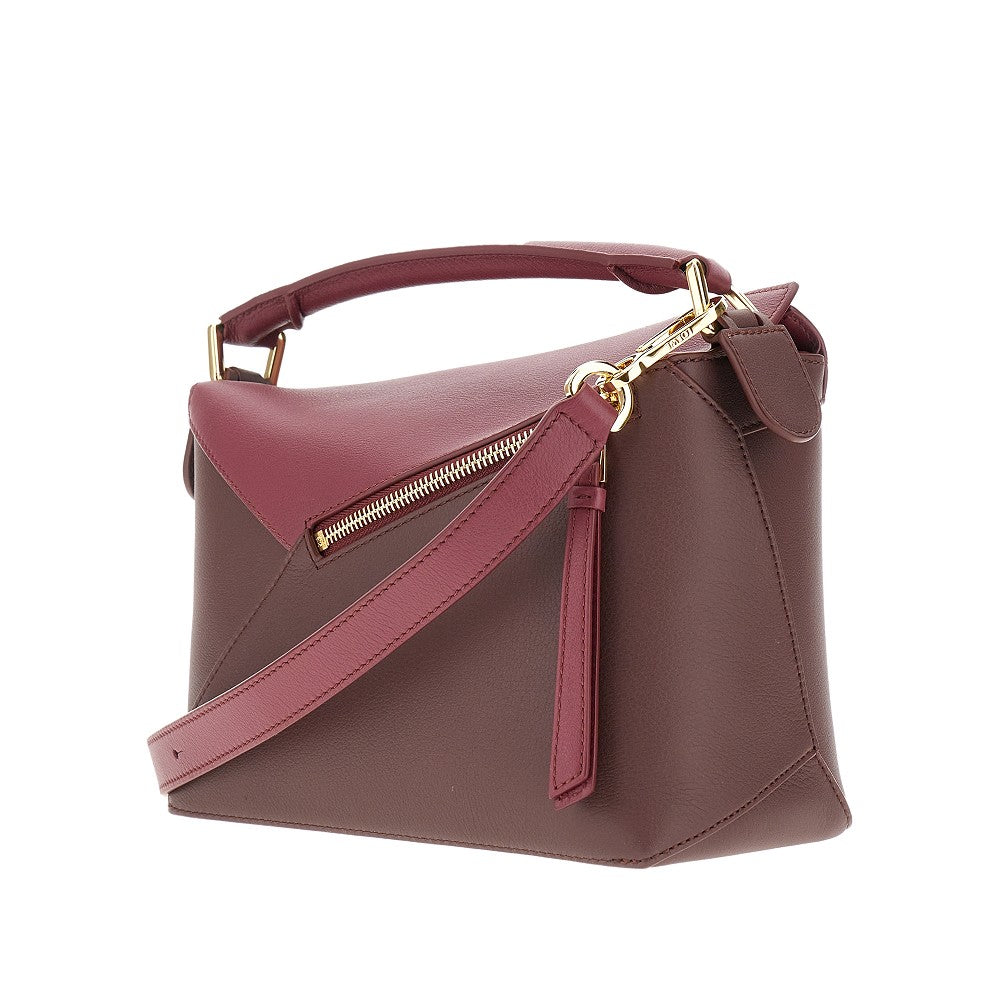 Borsa 'Puzzle Edge' piccola bicolore
