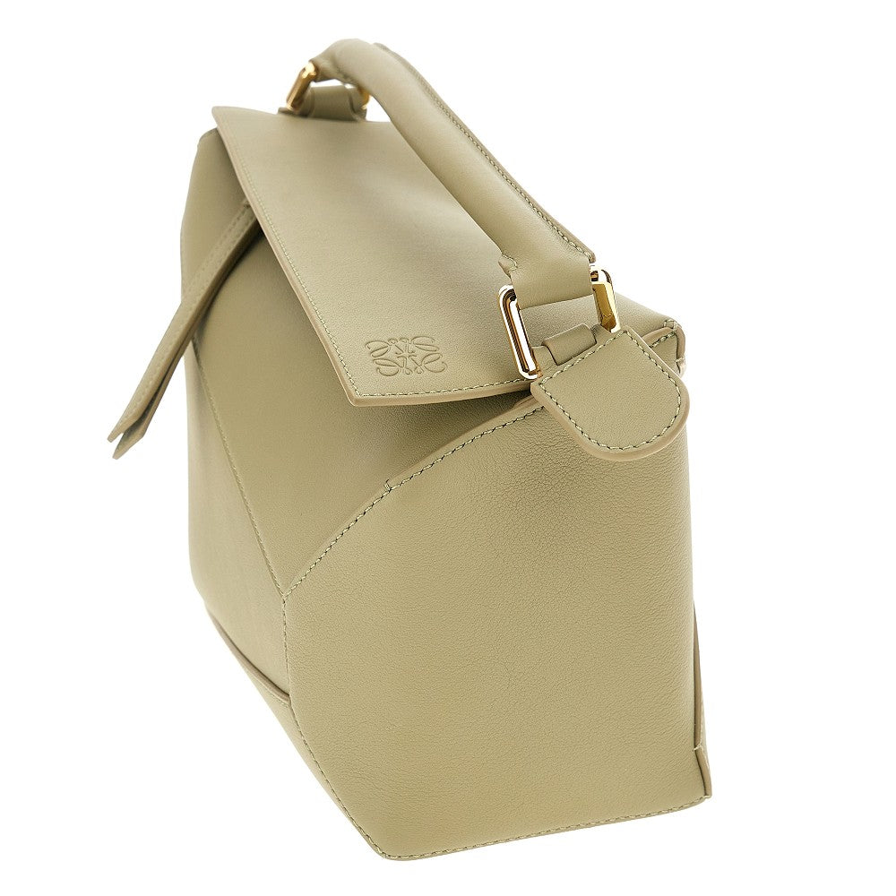 Borsa 'Puzzle Edge' piccola in pelle