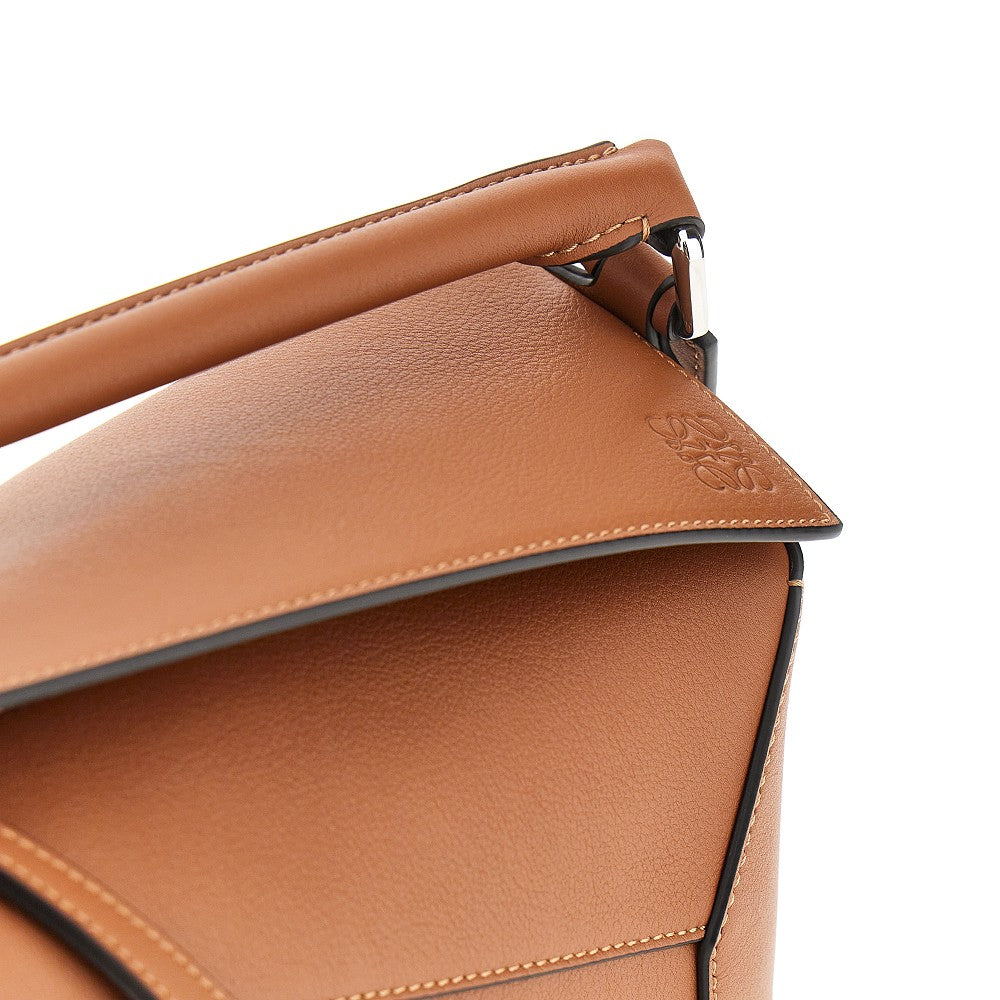 Borsa 'Puzzle Edge' piccola in pelle