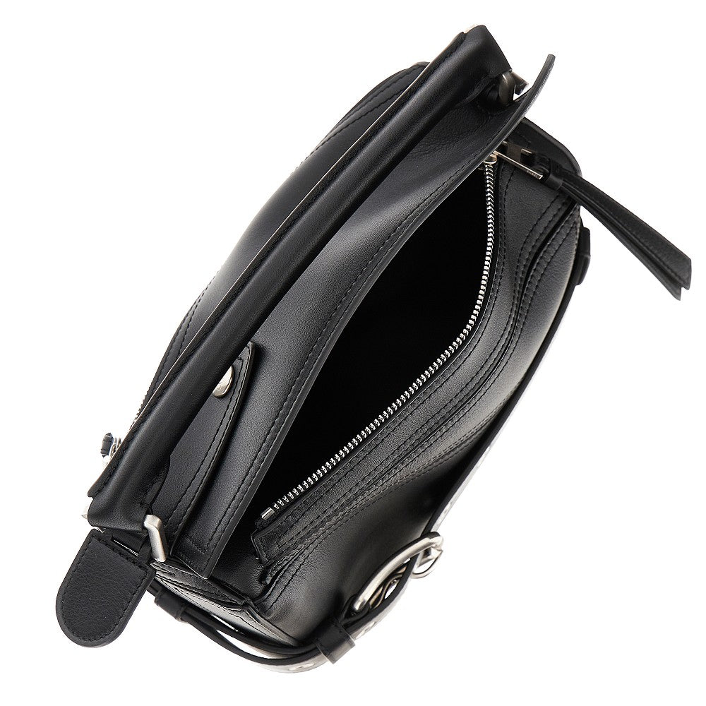 Borsa 'Puzzle Biker' piccola in pelle