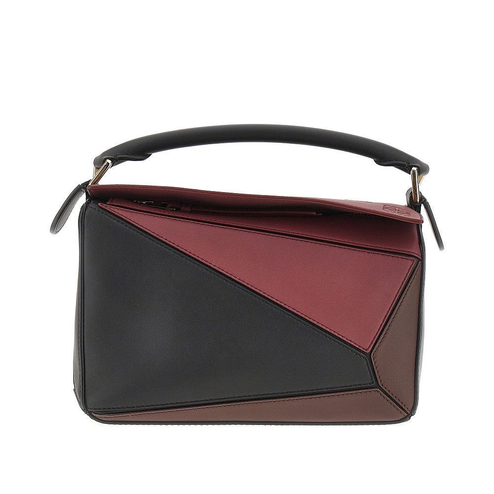 Borsa 'Puzzle Edge' piccola in pelle