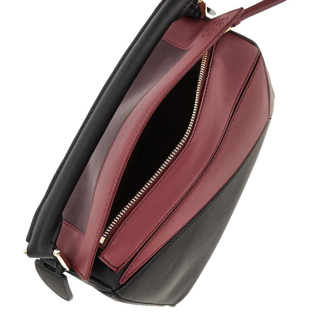 Borsa 'Puzzle Edge' piccola in pelle