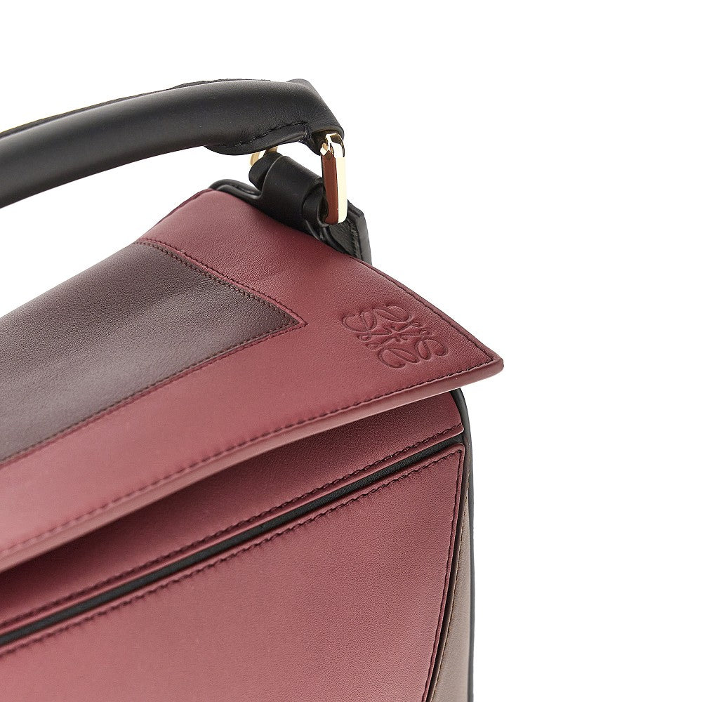 Borsa 'Puzzle Edge' piccola in pelle