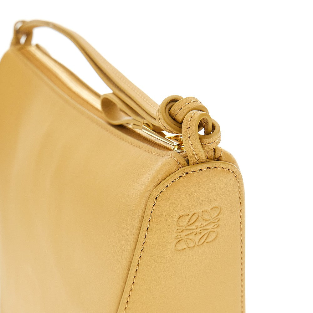 Leather mini Hammock Hobo bag
