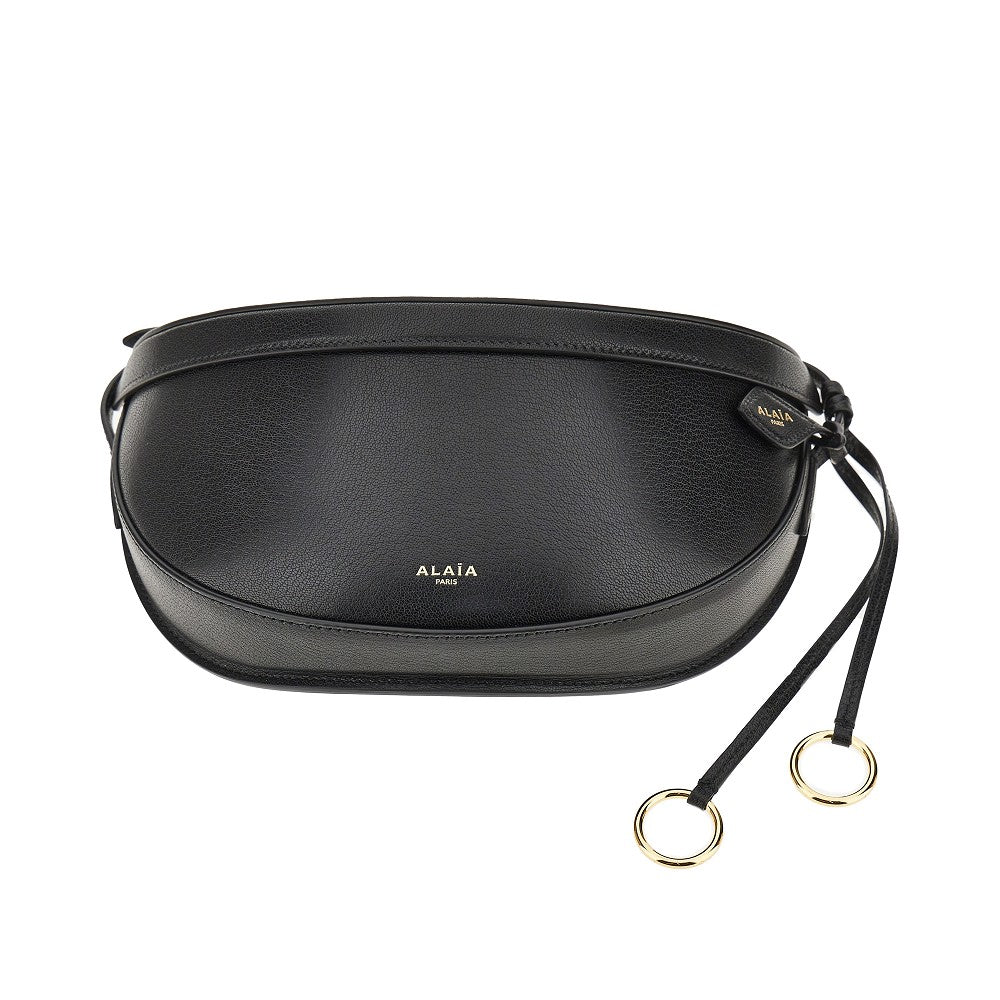 Borsa 'East West' in pelle granata