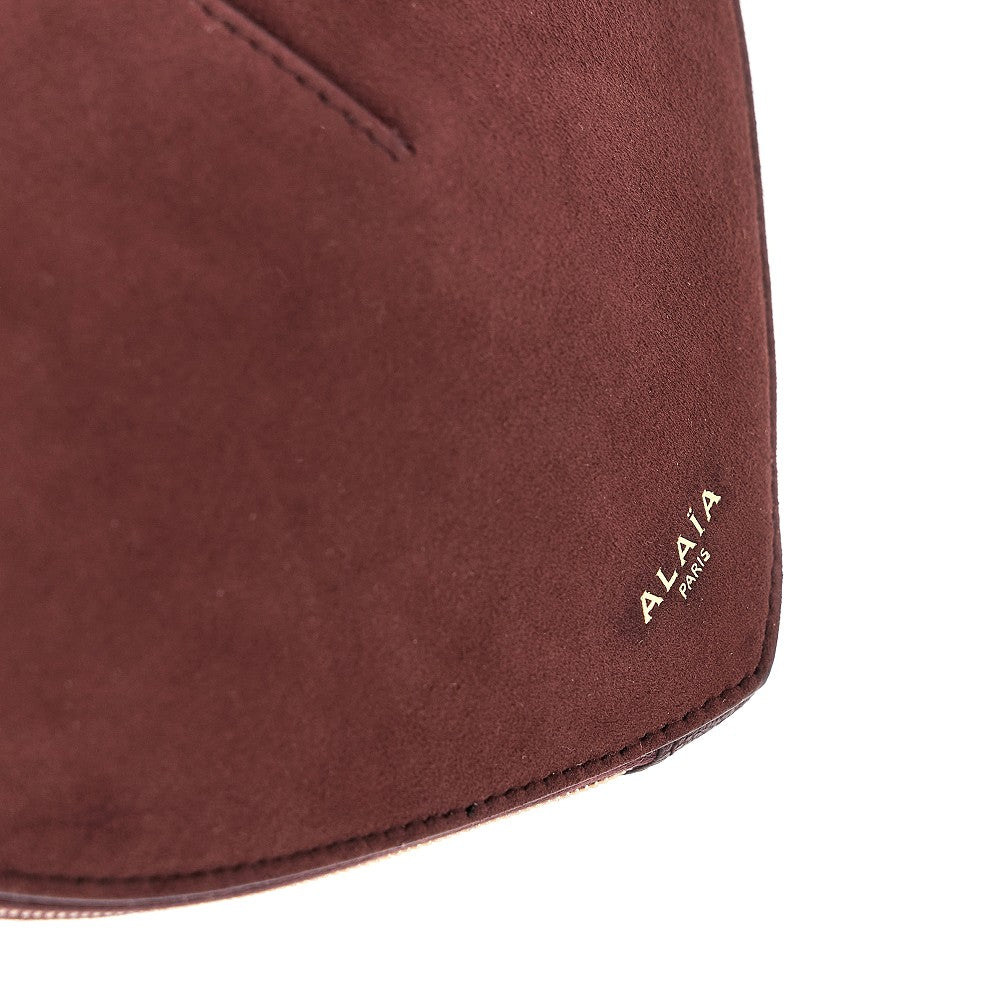 Borsa 'Le Coeur' in pelle scamosciata