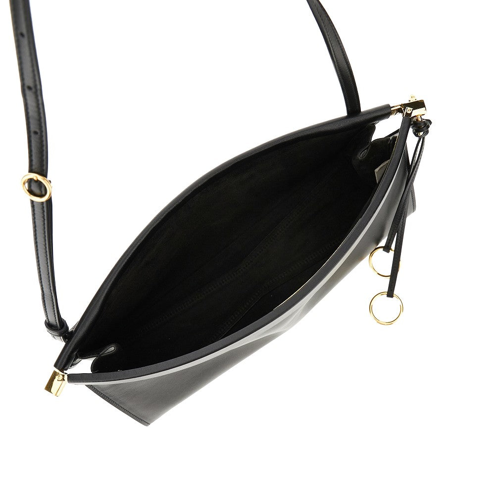 Medium 'Le Click East West' leather bag