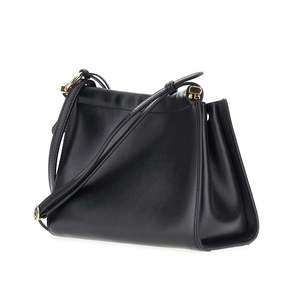 Leather small squared 'Le Click' bag