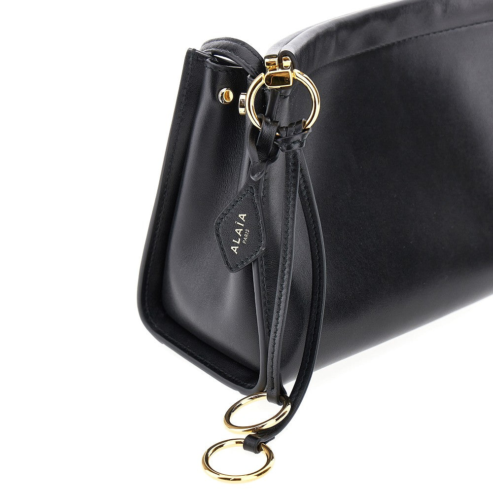 Leather small squared 'Le Click' bag