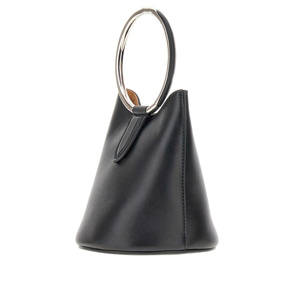 Mini borsa a secchiello 'Ring' in pelle