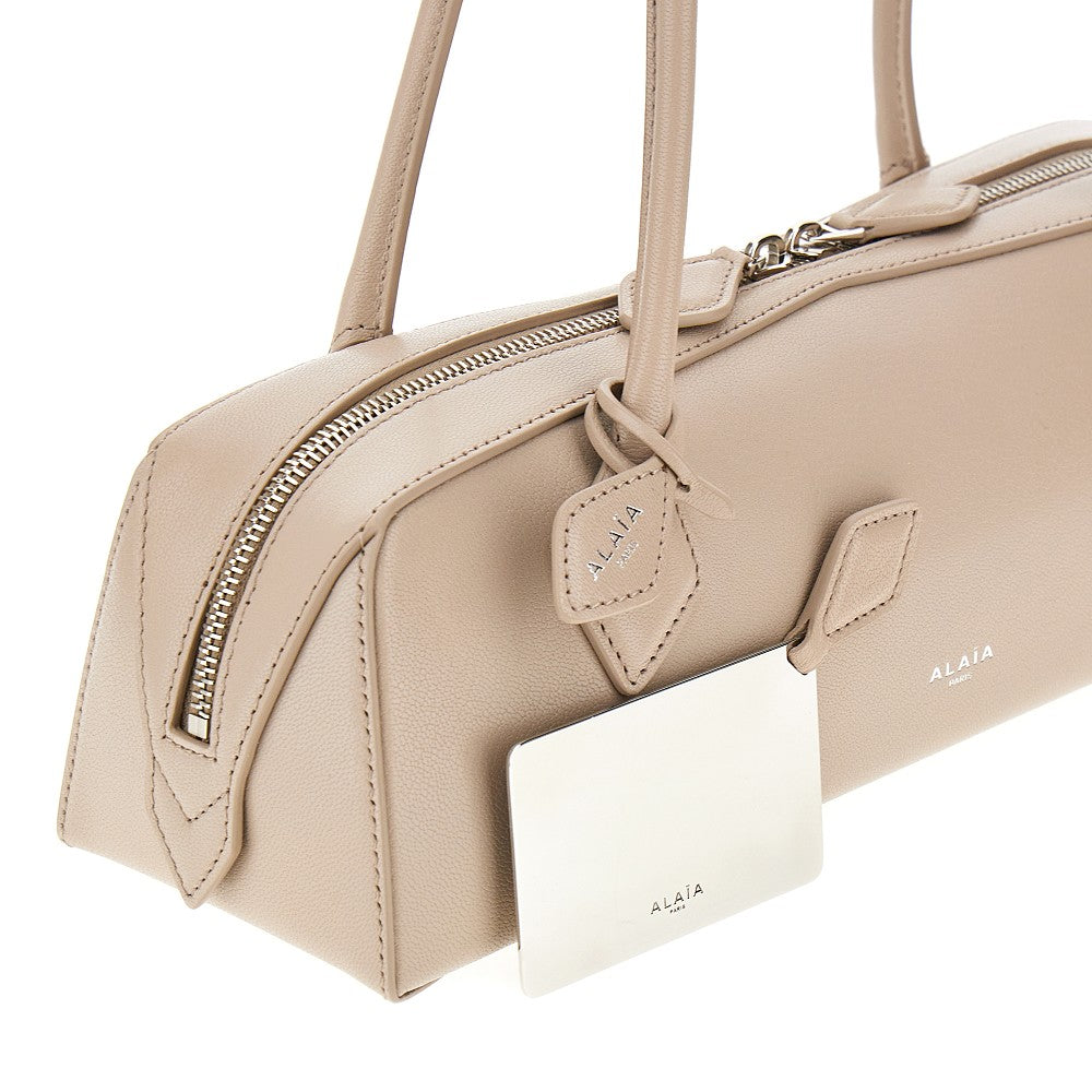 Leather medium 'Le Teckel' bag
