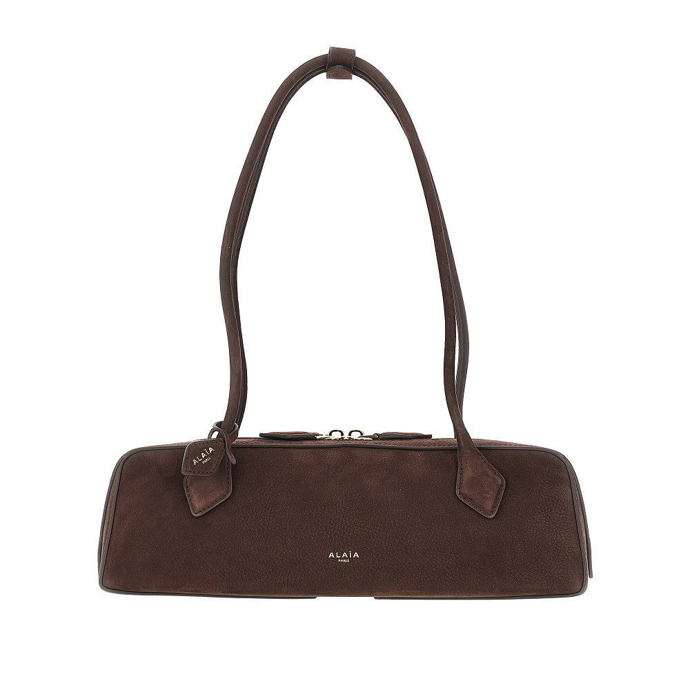 Nubuck leather medium 'Le Teckel' bag