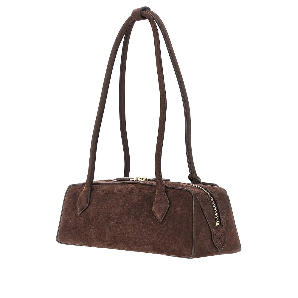 Nubuck leather medium 'Le Teckel' bag