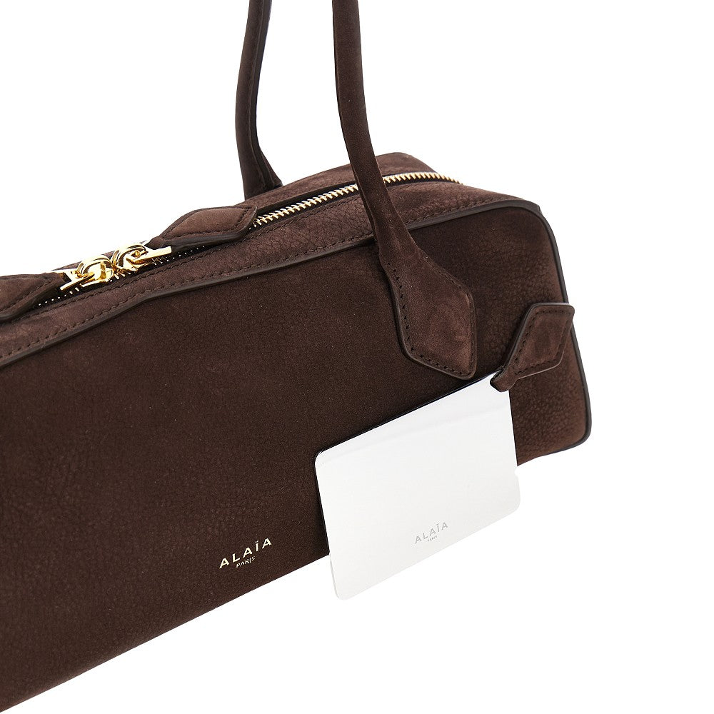 Nubuck leather medium 'Le Teckel' bag